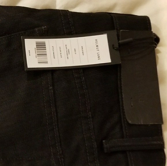 NWT Helmut Lang Black Jean for sale - Picture 3 of 6